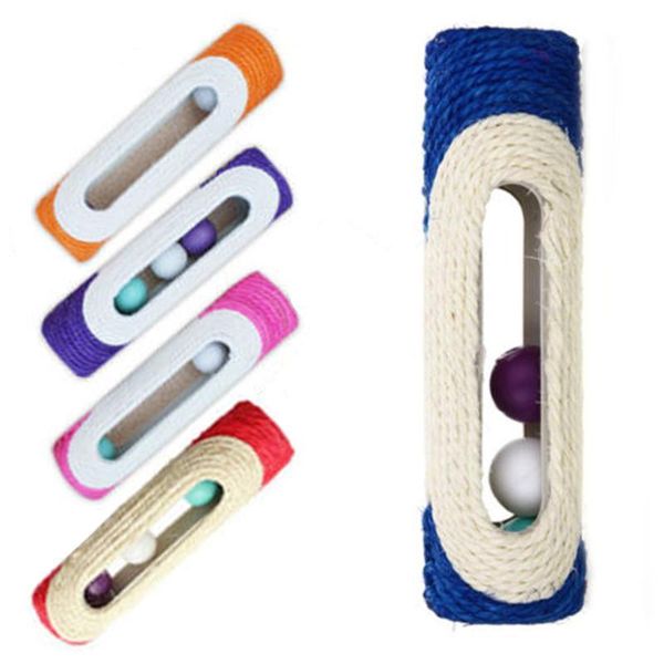 cat toys pet kitten kitty toy rolling sisal scratching post trapped ball training for product
cat toys pet kitten kitty toy rolling sisal scratching post trapped ball training for product