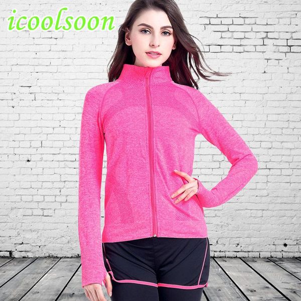 spring fall yoga dress stand collar quickdry coat women's long sleeve zipper running fitness suit icoolsoon sports outerwear, Black;red
spring fall yoga dress stand collar quickdry coat women's long sleeve zipper running fitness suit icoolsoon sports outerwear, Black;red