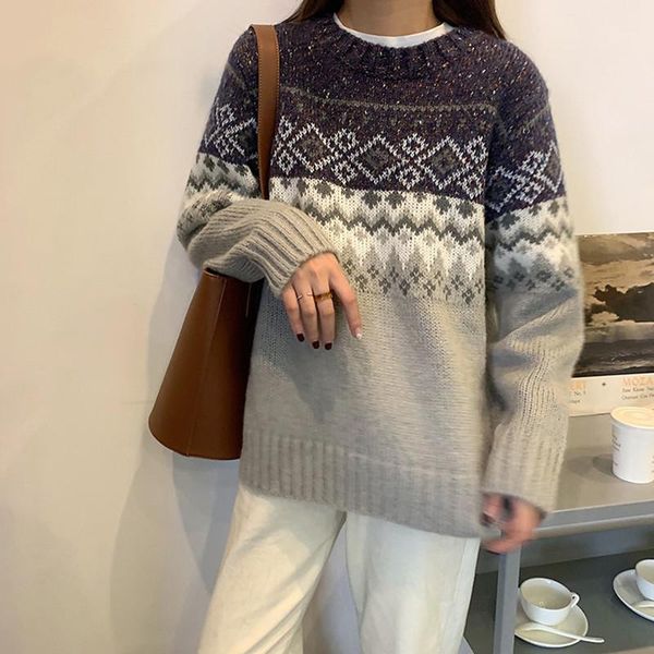 2 colors autumn and winter korean style loose christimas thick warm knitted sweater womens sweaters and pullovers (n3086)1, White;black
2 colors autumn and winter korean style loose christimas thick warm knitted sweater womens sweaters and pullovers (n3086)1, White;black