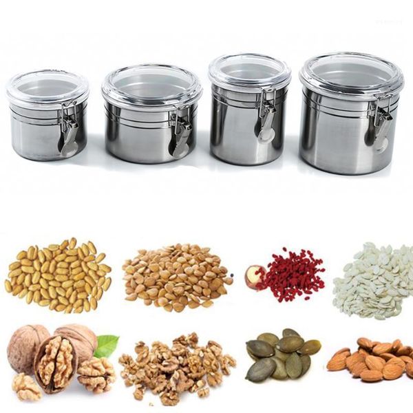 storage bottles & jars box stainless steel sealed coffee beans tanks preservation kitchen tools for home1
storage bottles & jars box stainless steel sealed coffee beans tanks preservation kitchen tools for home1