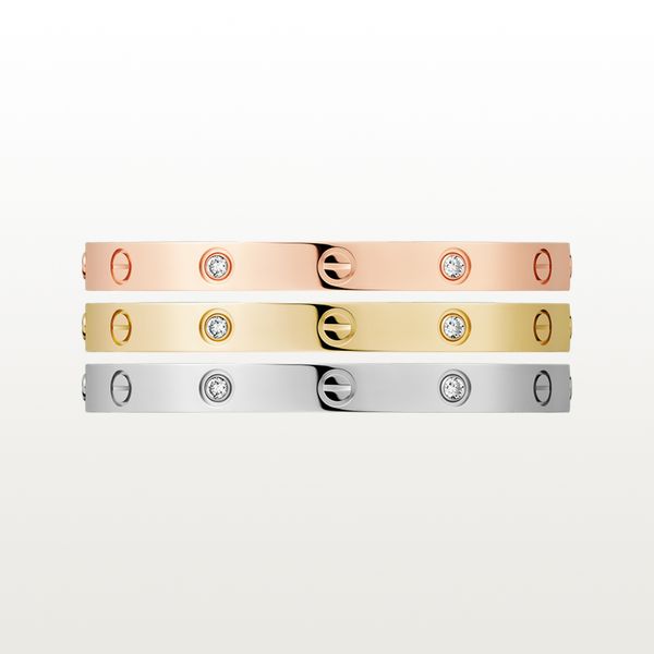 love screw bracelet designer bracelets 4 diamonds bangle luxury jewelry accessories titanium steel alloy gold-plated never fade not allergic, Black
love screw bracelet designer bracelets 4 diamonds bangle luxury jewelry accessories titanium steel alloy gold-plated never fade not allergic, Black