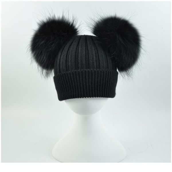 baby winter hats child warm crochet beanie kids warm girls boys lovely wool hat real raccoon fur two pom jlllek
baby winter hats child warm crochet beanie kids warm girls boys lovely wool hat real raccoon fur two pom jlllek