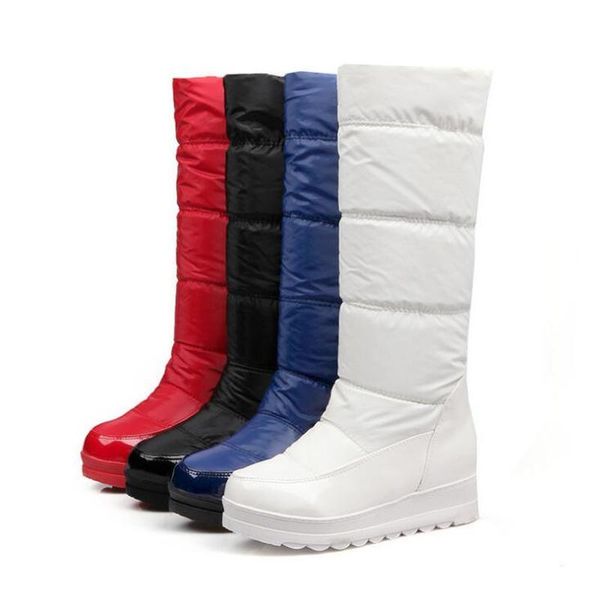 winter boots women warm knee high boots ladies thick plush down snow platform shoes woman footwear, Black
winter boots women warm knee high boots ladies thick plush down snow platform shoes woman footwear, Black