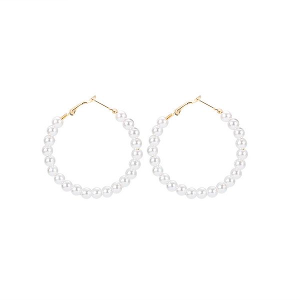 new earrings fairy temperament personality wild earrings pearl exaggerated large circle earrings decoration, Golden
new earrings fairy temperament personality wild earrings pearl exaggerated large circle earrings decoration, Golden