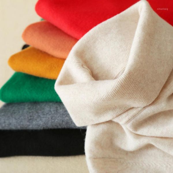 women's sweaters cbf 2021 spring design cashmere blending pullovers pleasantly heap collar short sleeve pure color classical plane shir, White;black
women's sweaters cbf 2021 spring design cashmere blending pullovers pleasantly heap collar short sleeve pure color classical plane shir, White;black