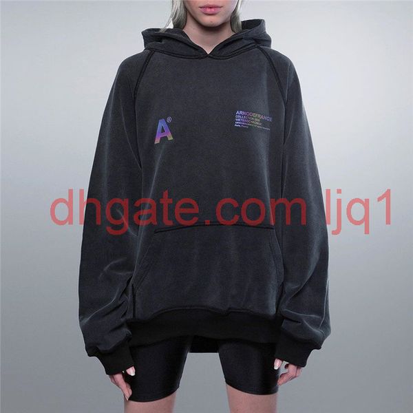 reflective pullover men women 1 quality washed old pullover vintage hoodies, Black
reflective pullover men women 1 quality washed old pullover vintage hoodies, Black