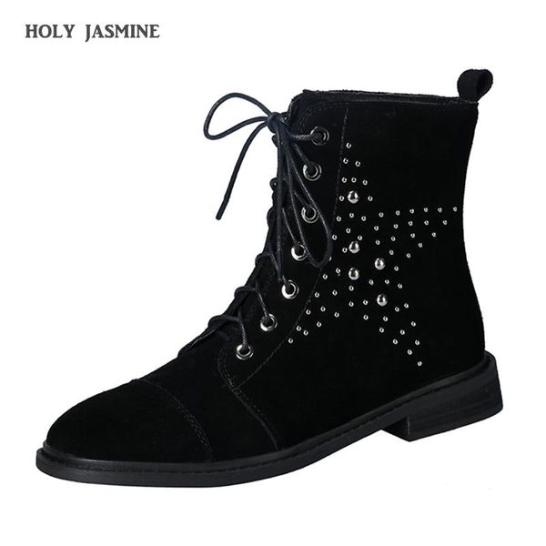boots 2021 genuine leather winter women pumps dress platform fashion rhinestone lace up round toe botas shoes, Black
boots 2021 genuine leather winter women pumps dress platform fashion rhinestone lace up round toe botas shoes, Black