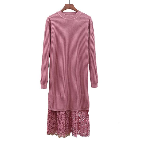 2021 new lace stitching sweater women autumn winter long straight dress knitted dresses maxi retro lady ribbed robe pullover dres 4f2h, Black;gray
2021 new lace stitching sweater women autumn winter long straight dress knitted dresses maxi retro lady ribbed robe pullover dres 4f2h, Black;gray