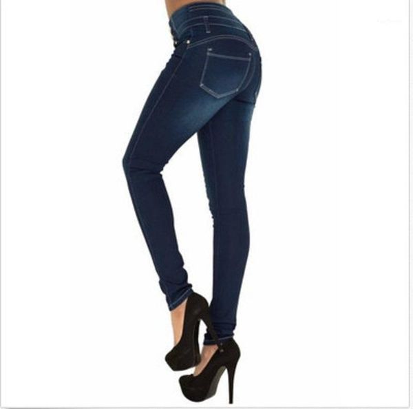 women's jeans wepbel women pencil pants skinny thin high waist jean elastic denim trousers1, Blue
women's jeans wepbel women pencil pants skinny thin high waist jean elastic denim trousers1, Blue