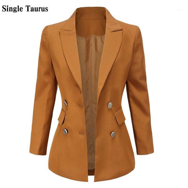 2020 spring fall female blazers long sleeve loose casual ropa para mujer woman jacket office lady double breasted womens jackets1, White;black
2020 spring fall female blazers long sleeve loose casual ropa para mujer woman jacket office lady double breasted womens jackets1, White;black