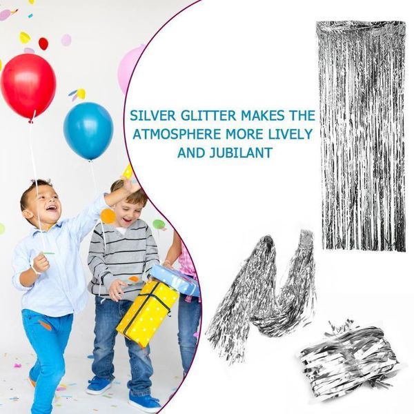 party decoration 2 m metallic foil fringe curtain wedding backdrop birthday christmas year tassel garland decoration1
party decoration 2 m metallic foil fringe curtain wedding backdrop birthday christmas year tassel garland decoration1