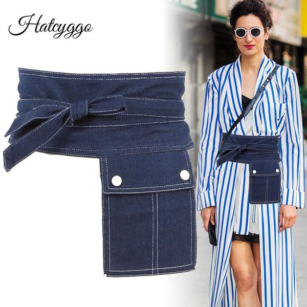 hatcyggo women's belt denim pocket waist belt for women casual wide corset cummerbund decorative solid color ladies belts, Black;brown
hatcyggo women's belt denim pocket waist belt for women casual wide corset cummerbund decorative solid color ladies belts, Black;brown