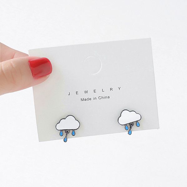 shamir temperament of south korea's new cloud rain shape contracted niche small earrings cute girl jewelry gifts, Black
shamir temperament of south korea's new cloud rain shape contracted niche small earrings cute girl jewelry gifts, Black
