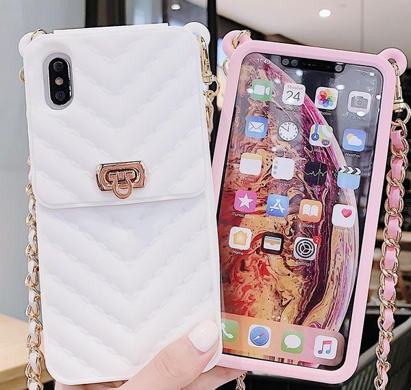 fashion wallet case for iphone 11pro max case crossbody 7 8 6 plus xs max xr handbag purse long chain si bbypwl packing2010
fashion wallet case for iphone 11pro max case crossbody 7 8 6 plus xs max xr handbag purse long chain si bbypwl packing2010