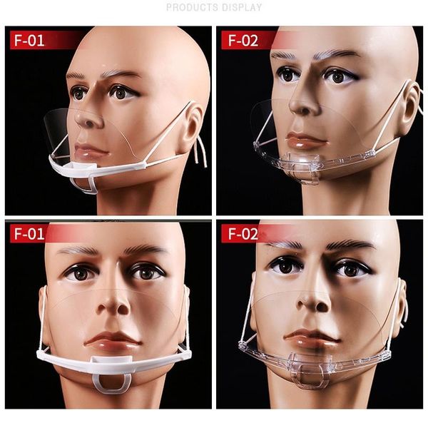 прозрачная маска противотуманным маска для ресторана и отеля официанта шеф охраны окружающей среды пластиковые противотуманно модель wmtkoo