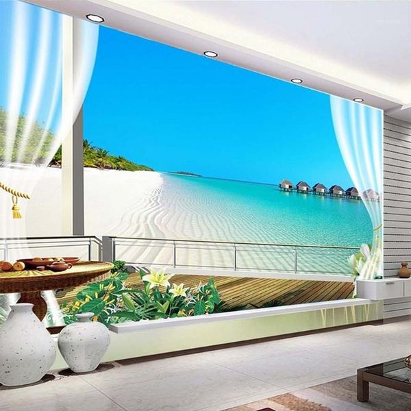 wallpapers drop custom 3d po murals maldives stereoscopic window balcony beach sea view backdrop wall non-woven wallpaper1
wallpapers drop custom 3d po murals maldives stereoscopic window balcony beach sea view backdrop wall non-woven wallpaper1
