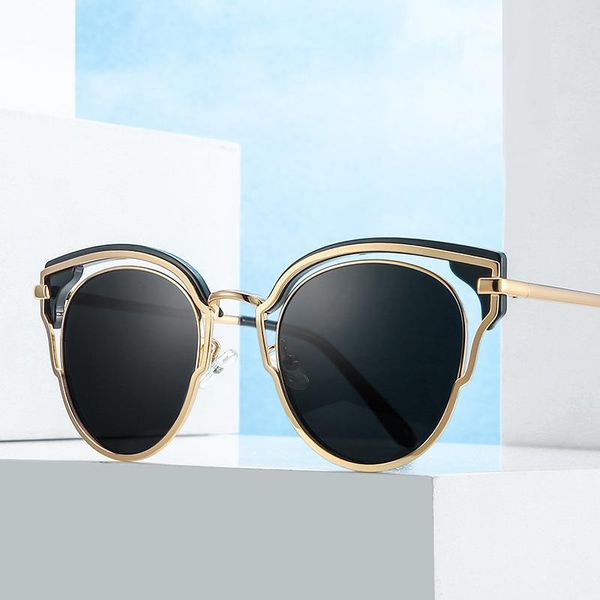 fashion cat's eye polarizing sunglasses fashion quality women's sunglasses, White;black
fashion cat's eye polarizing sunglasses fashion quality women's sunglasses, White;black