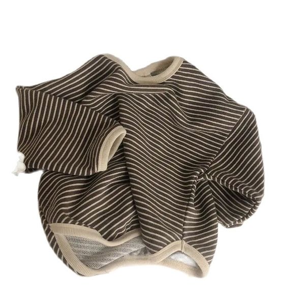vidmid spring literature and art loose striped children's t-shirt versatile basic bottom shirt boys girl long sleeve p5068 220307, Blue
vidmid spring literature and art loose striped children's t-shirt versatile basic bottom shirt boys girl long sleeve p5068 220307, Blue