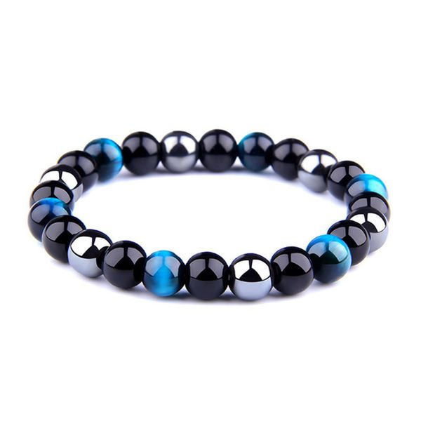 10 pcs silver plated round tiger eye stone beads stretchy bracelet for party gift obsidian fashion jewelr, Black
10 pcs silver plated round tiger eye stone beads stretchy bracelet for party gift obsidian fashion jewelr, Black