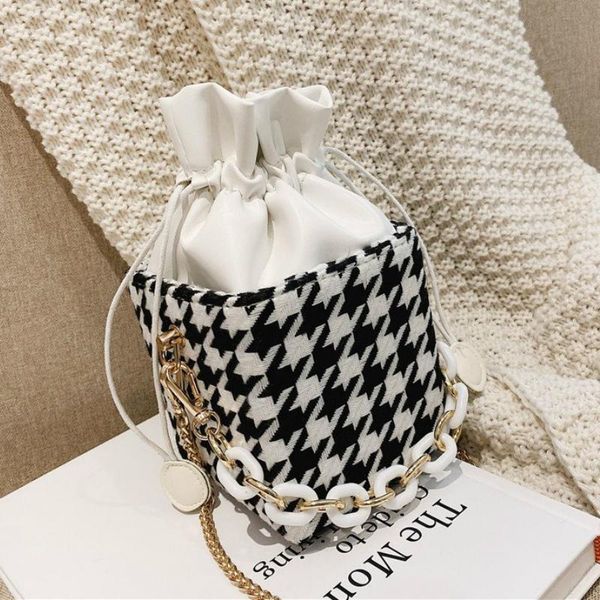 cross body fashion houndstooth wool chain shoulder bag bucket luxury handbags women bags designer sac a main crossbody for
cross body fashion houndstooth wool chain shoulder bag bucket luxury handbags women bags designer sac a main crossbody for