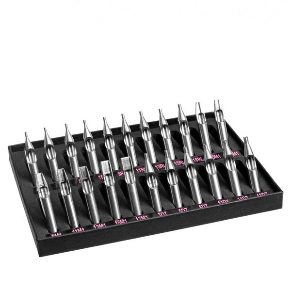 22pcs new stainless steel tattoo nozzle tips set round diamond magnum dt rt ft tattoo tips mixed for tattoo supply ing
22pcs new stainless steel tattoo nozzle tips set round diamond magnum dt rt ft tattoo tips mixed for tattoo supply ing