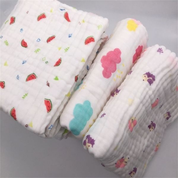 6 layers swaddle muslin blankets newborn boy blanket baby bath cotton quilt for autumn y201009
6 layers swaddle muslin blankets newborn boy blanket baby bath cotton quilt for autumn y201009