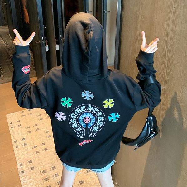 autumn winter 2020 new croxin classic big mouth icon women's printed medium and long hooded sweater trend, Black
autumn winter 2020 new croxin classic big mouth icon women's printed medium and long hooded sweater trend, Black