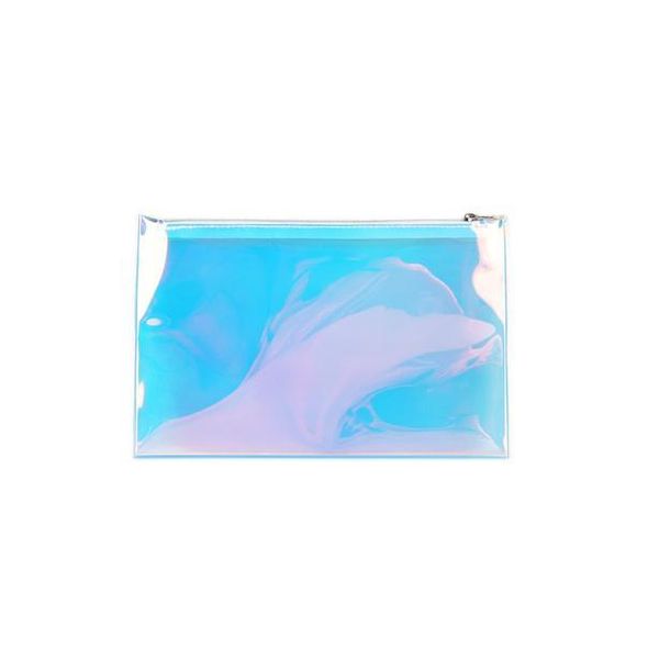 fashion rainbow tpu clear cosmetic pouch with zipper holographic for makeup-brush lipstick accessories 15cm x 23cm sn1985
fashion rainbow tpu clear cosmetic pouch with zipper holographic for makeup-brush lipstick accessories 15cm x 23cm sn1985