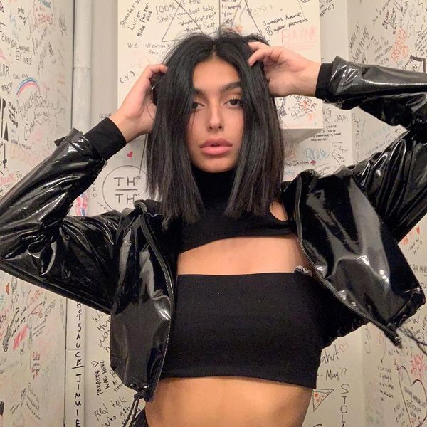 black 2020 winter women fashion new solid color pu leather cardigan hooded coat zipper long sleeve casual club party short coats1, Black;brown
black 2020 winter women fashion new solid color pu leather cardigan hooded coat zipper long sleeve casual club party short coats1, Black;brown