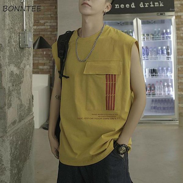 men tanks printed pocket trendy casual ins safari style oversize loose chic mens tank- hip hop ulzzang streetwear all-match1, White;black
men tanks printed pocket trendy casual ins safari style oversize loose chic mens tank- hip hop ulzzang streetwear all-match1, White;black