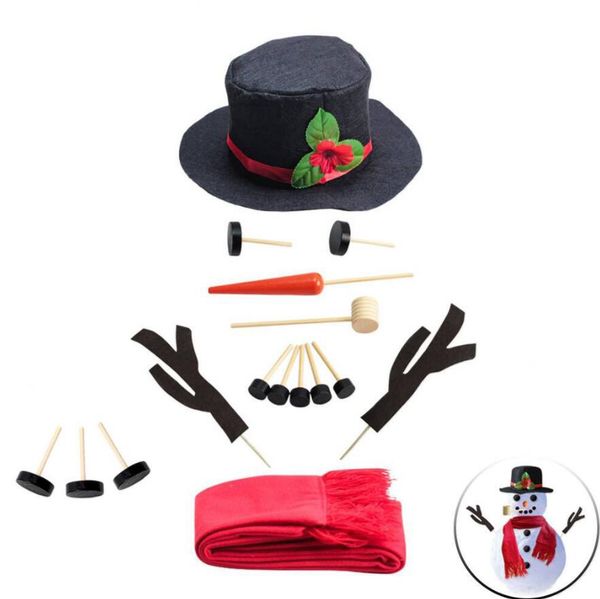 16 pcs/set winter party kids toys diy snowman making decorating dressing kit christmas holiday decoration gift make a snowman tools
16 pcs/set winter party kids toys diy snowman making decorating dressing kit christmas holiday decoration gift make a snowman tools
