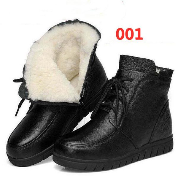 boots promotion cowhide wool winter snow 2021 fashion casual shoes woman large size 35-43, Black
boots promotion cowhide wool winter snow 2021 fashion casual shoes woman large size 35-43, Black