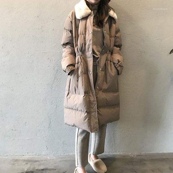 winter jacket women solid fur collar long coat women parkas warm thick loose oversized coat female winter jacket down1, Black
winter jacket women solid fur collar long coat women parkas warm thick loose oversized coat female winter jacket down1, Black