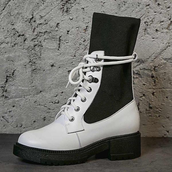 boots brand motorcycle women's knight cow leather metal rivets artist design round toe thick heels stretch mid calf, Black
boots brand motorcycle women's knight cow leather metal rivets artist design round toe thick heels stretch mid calf, Black