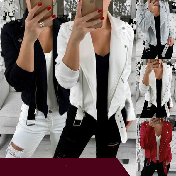 2020 autumn winter women jacket european and american jacket women solid color lapel, Black;brown
2020 autumn winter women jacket european and american jacket women solid color lapel, Black;brown