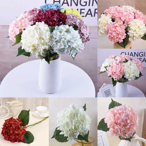 flower silk simulation artificial diy bouquet hydrangea home wedding decorative flowers for birthday party festival
flower silk simulation artificial diy bouquet hydrangea home wedding decorative flowers for birthday party festival