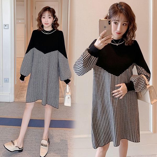 autumn patchwork maternity nursing dress long sleeve loose breastfeeding clothes for pregnant women houndstooth pregnancy lj201124, White
autumn patchwork maternity nursing dress long sleeve loose breastfeeding clothes for pregnant women houndstooth pregnancy lj201124, White