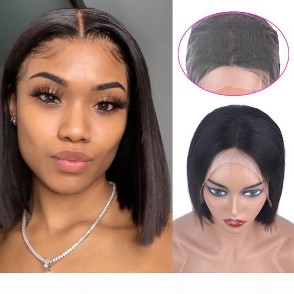 13x4 cut bob wig short lace front human hair wigs brazilian straight bob wigs no lace u part non-remy natural color, Black;brown
13x4 cut bob wig short lace front human hair wigs brazilian straight bob wigs no lace u part non-remy natural color, Black;brown