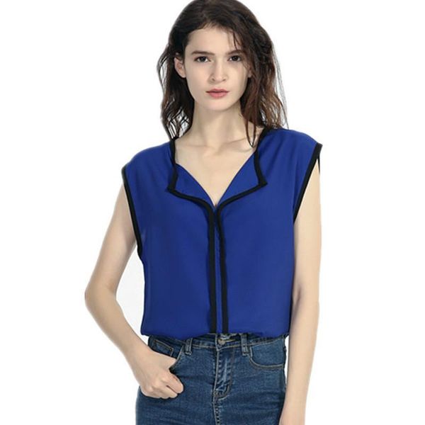 2021 women clothes chiffon blouse floral sleeveless v neck lace spliced summer off shoulder white pink ladies office
2021 women clothes chiffon blouse floral sleeveless v neck lace spliced summer off shoulder white pink ladies office