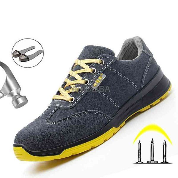 non-slip safety shoes men's working boots for men steel toe cap anti-stab male protective sneakers, Black
non-slip safety shoes men's working boots for men steel toe cap anti-stab male protective sneakers, Black