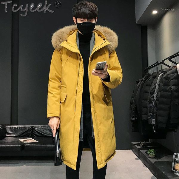 tcyeek new brand men's down jacket winter men clothes 2020 streetwear fur hooded white duck down coat man parkas hiver 8951, Black
tcyeek new brand men's down jacket winter men clothes 2020 streetwear fur hooded white duck down coat man parkas hiver 8951, Black