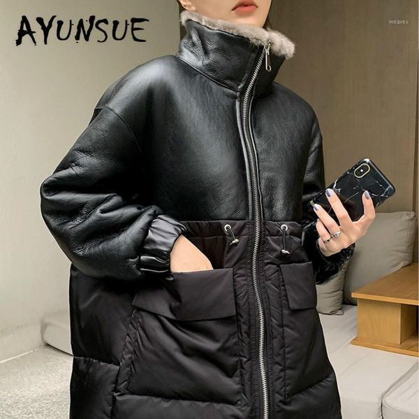 real leather jacket sheepskin coat women collar genuine leather duck down coat winter women ggs19d19938 yy23991, Black
real leather jacket sheepskin coat women collar genuine leather duck down coat winter women ggs19d19938 yy23991, Black