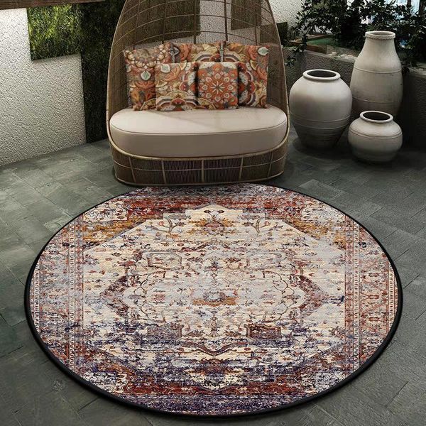 retro round persian style rug living room sofa table rug bedroom bedside blanket geometric ethnic non-slip floor sock doormat1
retro round persian style rug living room sofa table rug bedroom bedside blanket geometric ethnic non-slip floor sock doormat1