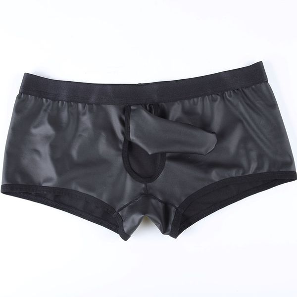 3pieces/lot nylon mens trunk underwear boxers shorts imitation leather or clear black elephant underwear gay see through panties, Black;white
3pieces/lot nylon mens trunk underwear boxers shorts imitation leather or clear black elephant underwear gay see through panties, Black;white