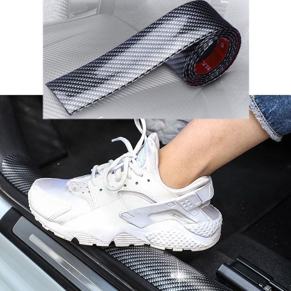 car styling carbon fiber rubber universal door sill interior protection anti-stepping for all car decoration
car styling carbon fiber rubber universal door sill interior protection anti-stepping for all car decoration
