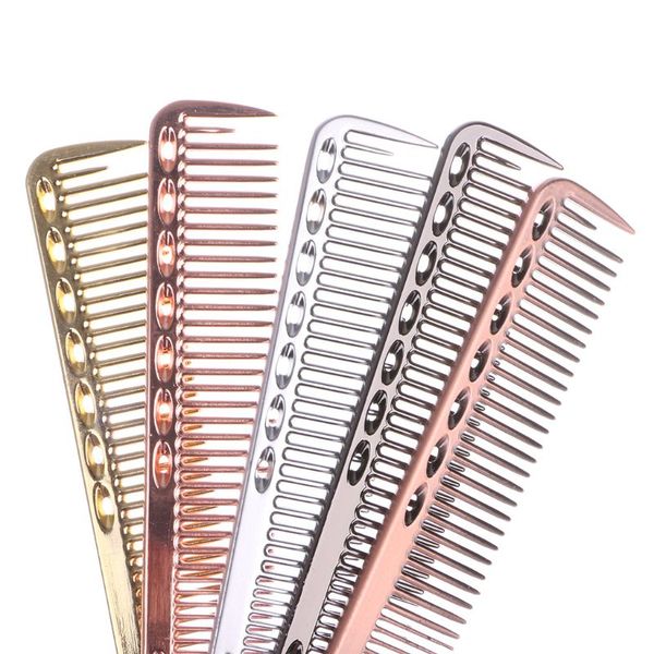hair brush men women aluminum metal cutting comb hair hairdressing barbers salon combs professional barbers hairbrush, Silver
hair brush men women aluminum metal cutting comb hair hairdressing barbers salon combs professional barbers hairbrush, Silver