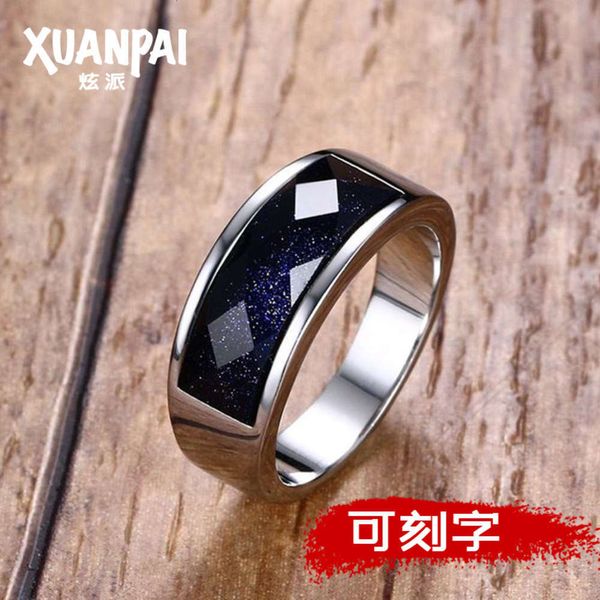 titanium steel black agate male domineering jewelry, female trendsetter fashion ring, gift for boyfriend, never fade, Silver
titanium steel black agate male domineering jewelry, female trendsetter fashion ring, gift for boyfriend, never fade, Silver