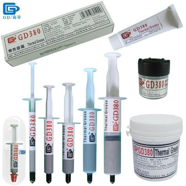 fans & coolings net weight 1/3/7/15/30/100/150 grams gray gd380 thermal conductive grease paste plaster heat sink compound for cpu gpu ssy s
fans & coolings net weight 1/3/7/15/30/100/150 grams gray gd380 thermal conductive grease paste plaster heat sink compound for cpu gpu ssy s
