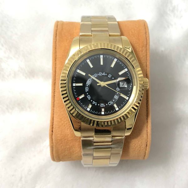 steel men fashion quality mechanical 2813 sports automatic business watches stainless wristwatch gold high luminous waterproof move wroi, Slivery;brown
steel men fashion quality mechanical 2813 sports automatic business watches stainless wristwatch gold high luminous waterproof move wroi, Slivery;brown