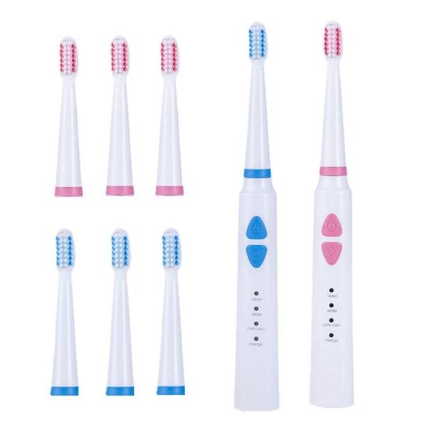 sonic electric toothbrush usb charger rechargeable tooth brush 3 replacement heads 3 cleaning modes
sonic electric toothbrush usb charger rechargeable tooth brush 3 replacement heads 3 cleaning modes